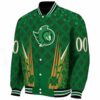 personalized ottawa senators shamrock pattern green jacket best selling jacketwow