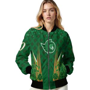 personalized ottawa senators shamrock pattern green jacket latest model jacketwow