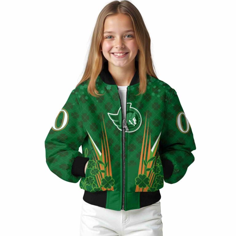 personalized ottawa senators shamrock pattern green jacket top rated jacketwow