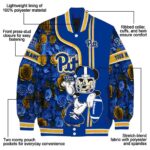 personalized pittsburgh panthers rose mickey royal blue jacket best selling jacketwow