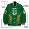 personalized sacramento kings shamrock pattern green jacket new arrival jacketwow