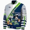 personalized seattle seahawks mickey donald goofy blue white jacket best selling jacketwow