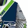 personalized seattle seahawks mickey donald goofy blue white jacket premium grade jacketwow