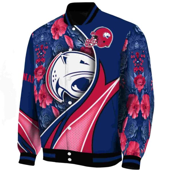 personalized south alabama jaguars floral print blue jacket best selling jacketwow