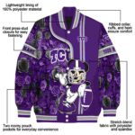 personalized tcu horned frogs rose mickey purple jacket best selling jacketwow