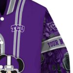 personalized tcu horned frogs rose mickey purple jacket best selling jacketwow