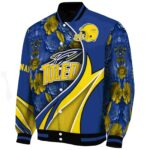 personalized toledo rockets floral print blue jacket best selling jacketwow