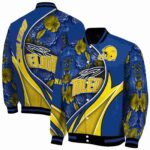 personalized toledo rockets floral print blue jacket best selling jacketwow