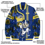 personalized toledo rockets rose mickey blue jacket best selling jacketwow