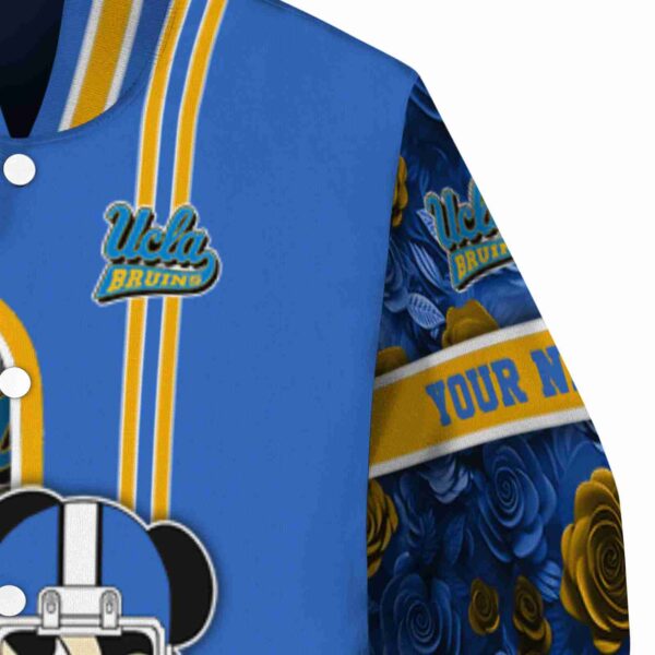 personalized ucla bruins rose mickey blue jacket premium grade jacketwow