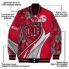 personalized unlv rebels floral print red jacket new arrival jacketwow