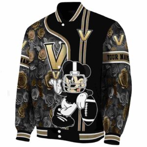 personalized vanderbilt commodores rose mickey black jacket best selling jacketwow