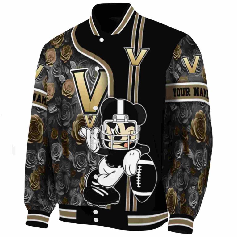 personalized vanderbilt commodores rose mickey black jacket best selling jacketwow