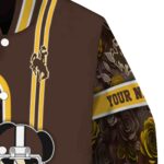 personalized wyoming cowboys rose mickey brown jacket best selling jacketwow