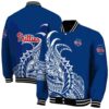 philadelphia phillies tribal art blue white black jacket fashion forward jacketwow