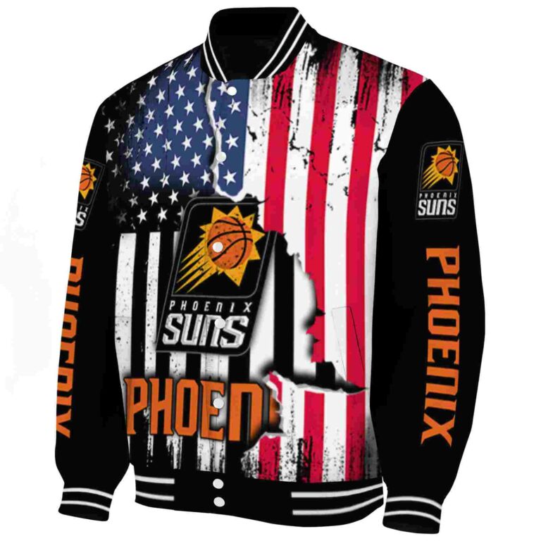 phoenix suns patriotic theme black jacket best selling jacketwow