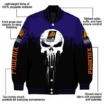 phoenix suns punisher skull purple black white jacket best selling jacketwow