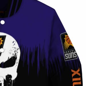 phoenix suns punisher skull purple black white jacket premium grade jacketwow