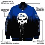 pittsburgh panthers punisher skull royal blue black white jacket best selling jacketwow