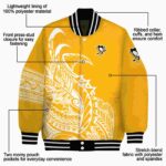 pittsburgh penguins tribal art yellow white black jacket best selling jacketwow