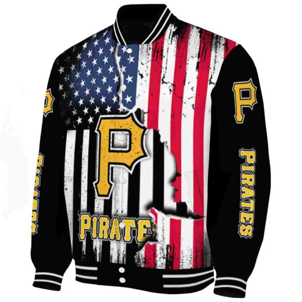 pittsburgh pirates patriotic theme black jacket best selling jacketwow