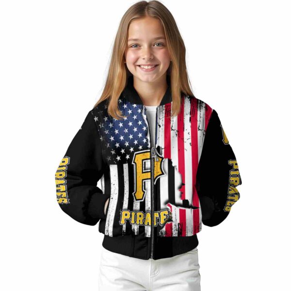 pittsburgh pirates patriotic theme black jacket top rated jacketwow