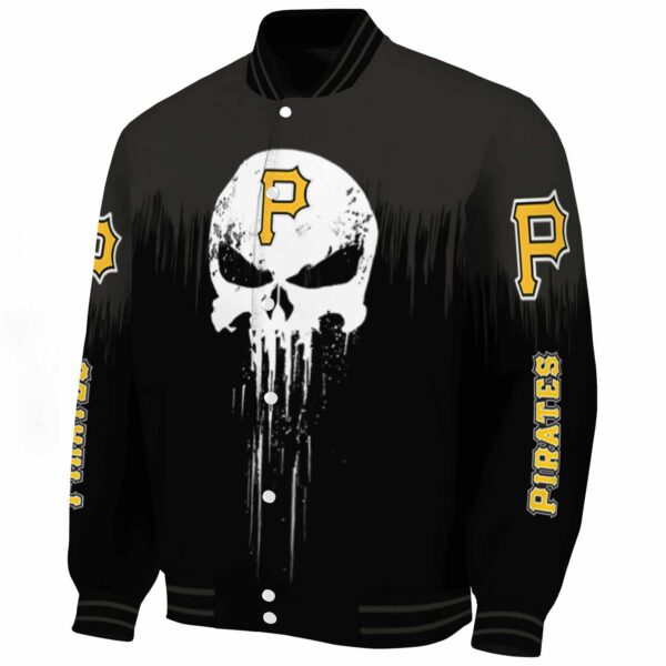 pittsburgh pirates punisher skull black white jacket best selling jacketwow