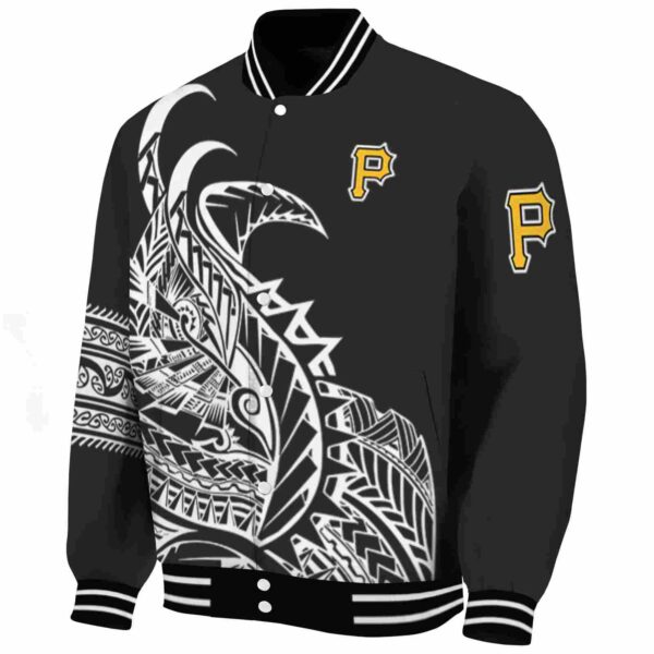 pittsburgh pirates tribal art black white black jacket best selling jacketwow