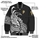 pittsburgh pirates tribal art black white black jacket best selling jacketwow
