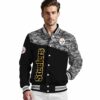 pittsburgh steelers camo patchwork black jacket high quality jacketwow
