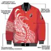 portland trail blazers tribal art red white black jacket new arrival jacketwow