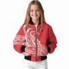 portland trail blazers tribal art red white black jacket top rated jacketwow