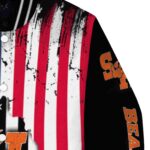 sam houston bearkats patriotic theme black jacket best selling jacketwow
