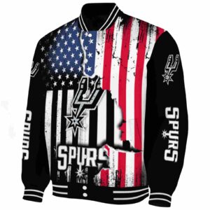san antonio spurs patriotic theme black jacket best selling jacketwow