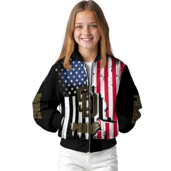 san diego padres patriotic theme black jacket top rated jacketwow
