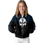 seattle kraken punisher skull blue black white jacket best selling jacketwow