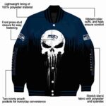 seattle seahawks punisher skull blue black white jacket best selling jacketwow