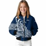 seattle seahawks tribal art blue white black jacket best selling jacketwow