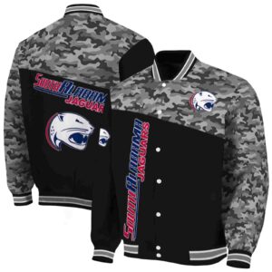 south alabama jaguars camo patchwork black jacket fashion forward jacketwow
