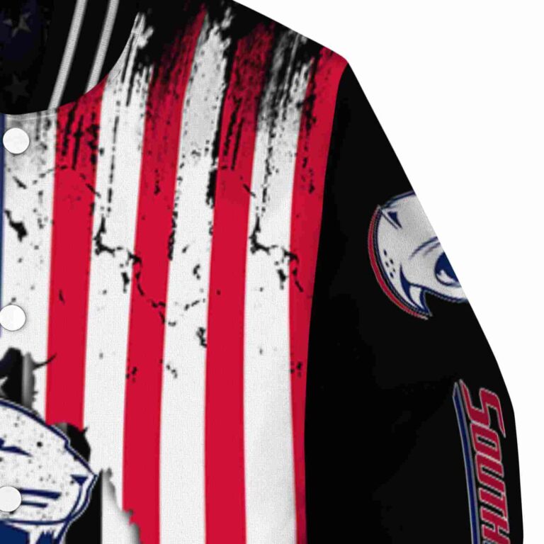 south alabama jaguars patriotic theme black jacket premium grade jacketwow