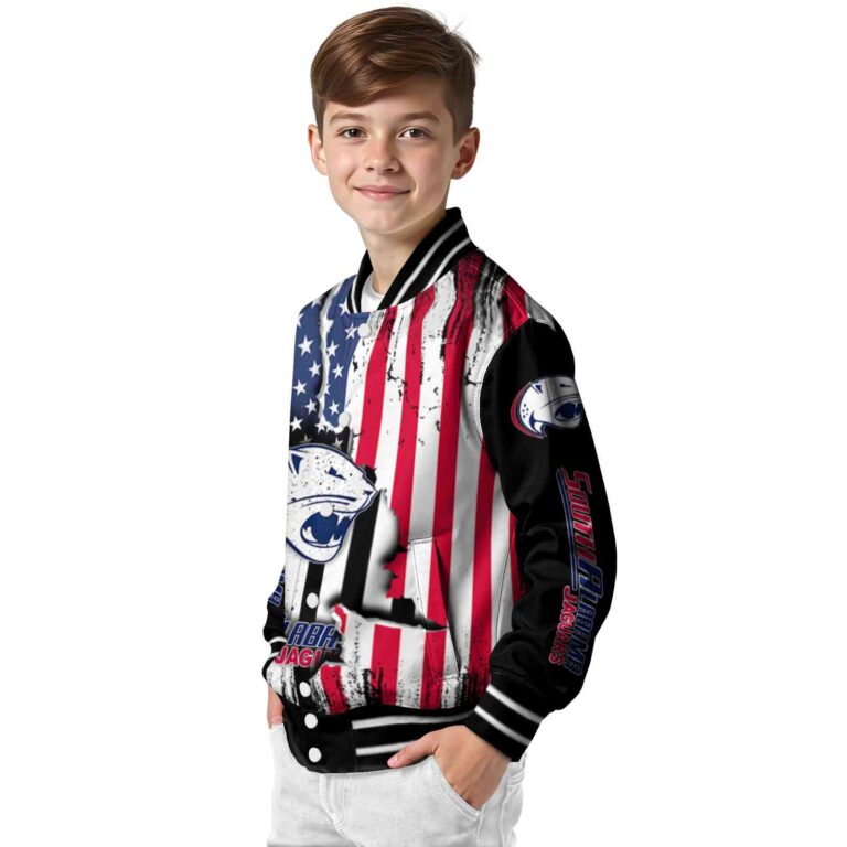 south alabama jaguars patriotic theme black jacket trendy jacketwow