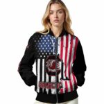 south carolina gamecocks patriotic theme black jacket best selling jacketwow