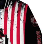 south carolina gamecocks patriotic theme black jacket best selling jacketwow