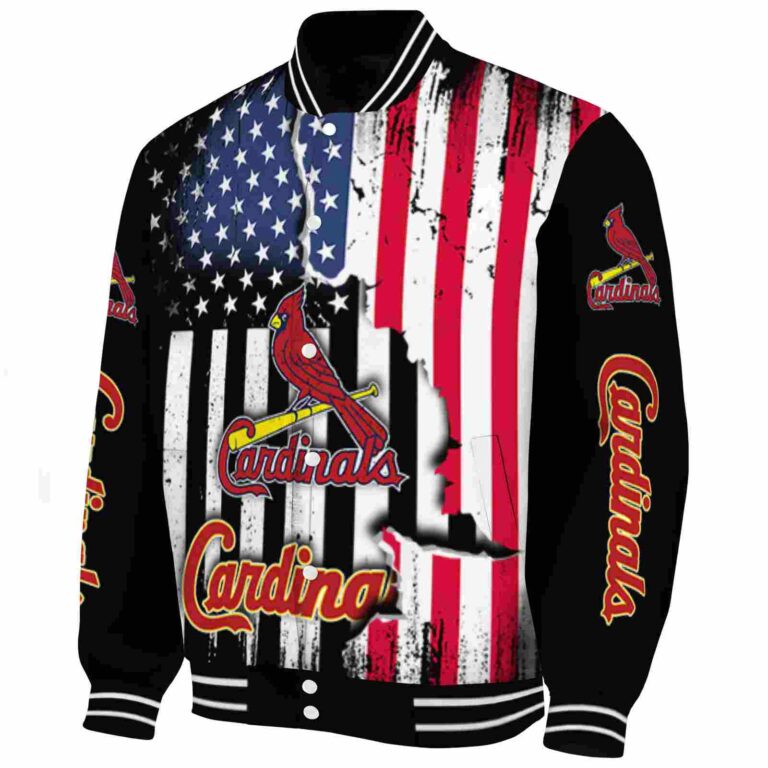st louis cardinals patriotic theme black jacket best selling jacketwow
