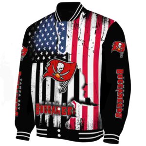 tampa bay buccaneers patriotic theme black jacket best selling jacketwow