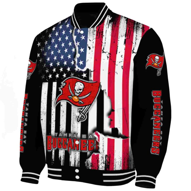 tampa bay buccaneers patriotic theme black jacket best selling jacketwow