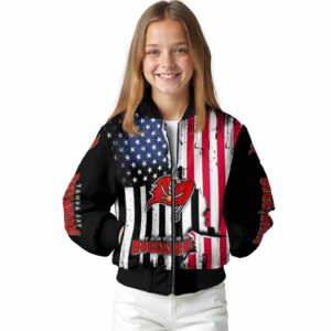 tampa bay buccaneers patriotic theme black jacket top rated jacketwow