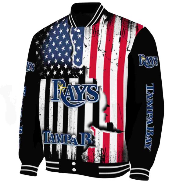 tampa bay rays patriotic theme black jacket best selling jacketwow