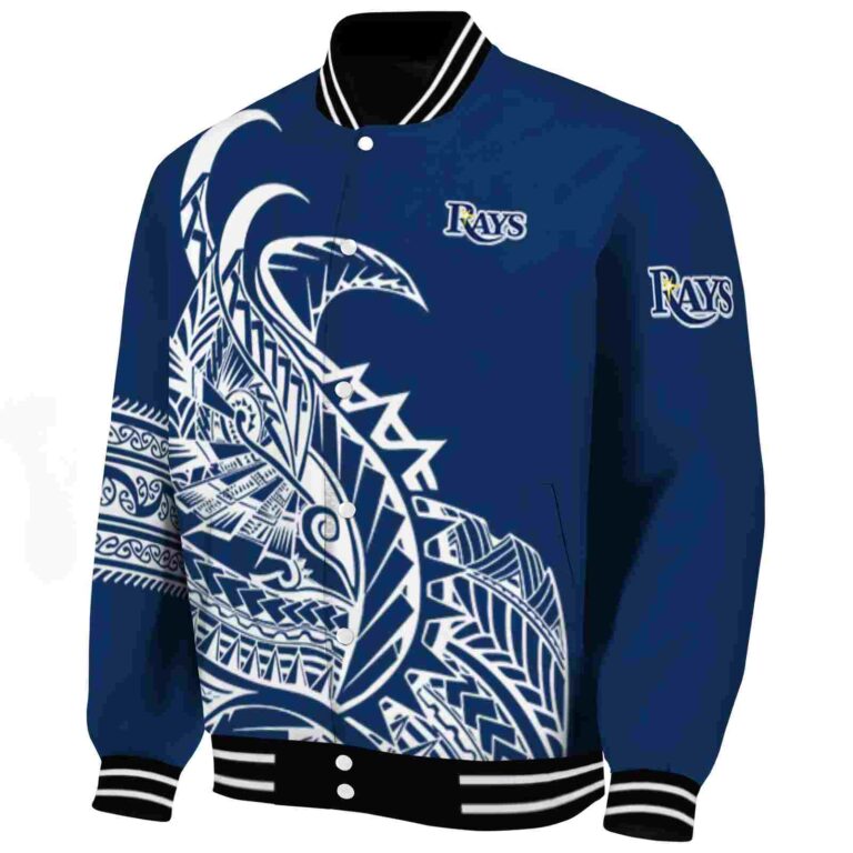 tampa bay rays tribal art navy white black jacket best selling jacketwow