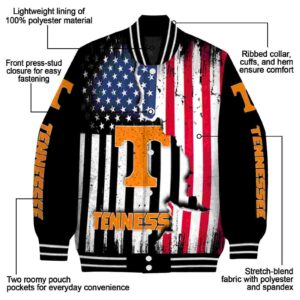 tennessee volunteers patriotic theme black jacket new arrival jacketwow